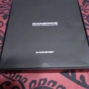 Monster Boomerang personal wearable speaker